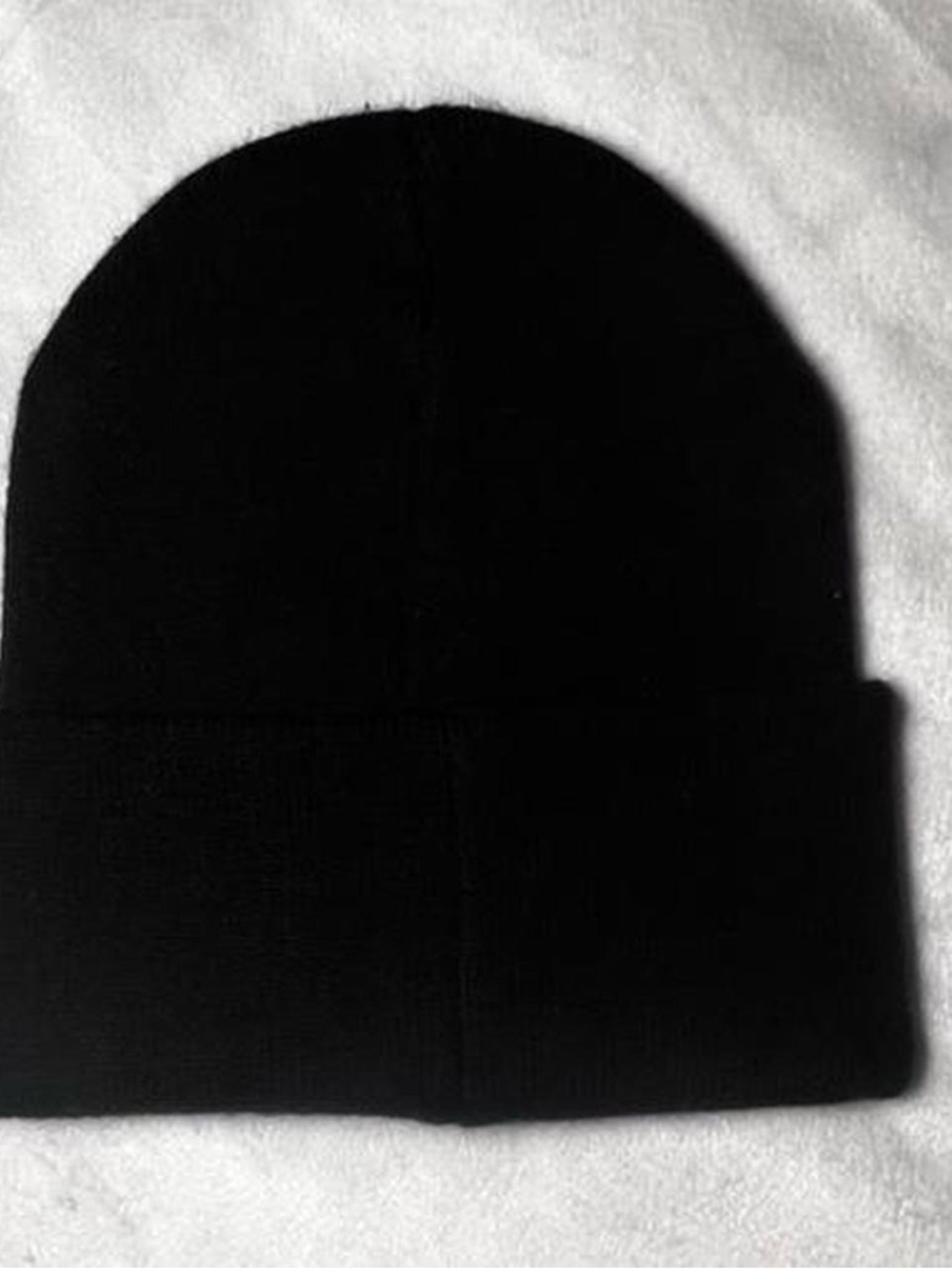 PacSun Black 'Land Rover' Embroidered Cuff Beanie - Picture 2 of 2